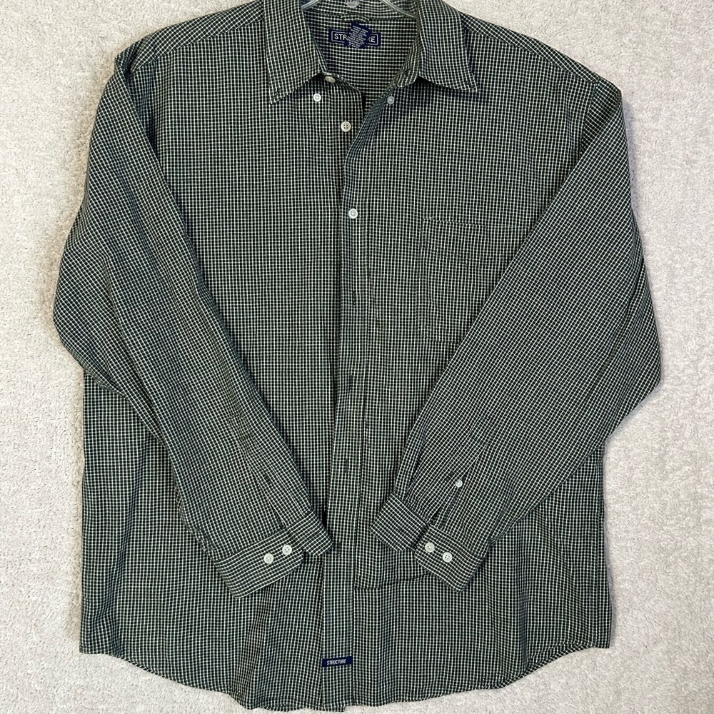 Structure Green Casual Button Down Shirt